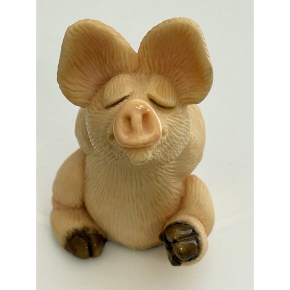 David Corbridge Other - Vintage Piggin' Kiss Me by David Corbridge 1997 Hand Made Pig Figurine 3" Tall